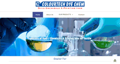 Desktop Screenshot of colourtechindia.com